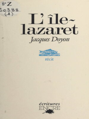 cover image of L'Île-lazaret